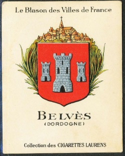 Blason de Belvès/Coat of arms (crest) of {{PAGENAME