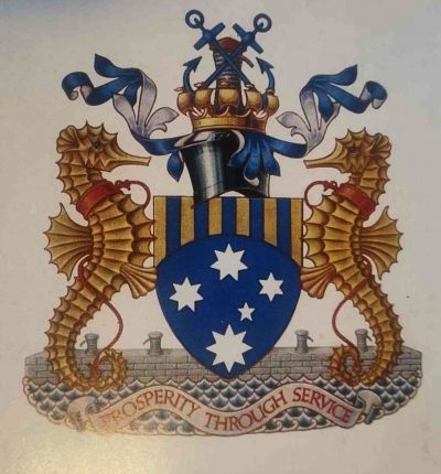 Arms of Melbourne Harbour Trust Commissioners