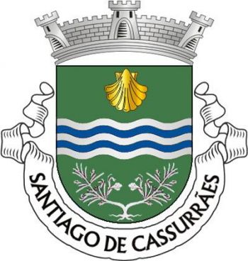 Brasão de Santiago de Cassurrães/Arms (crest) of Santiago de Cassurrães