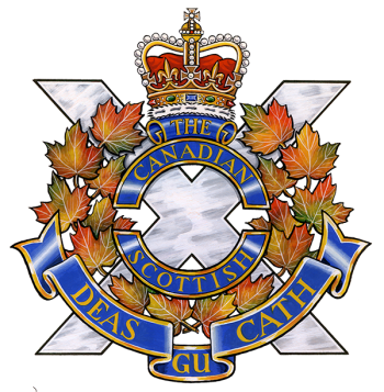 Coat of arms (crest) of the The Canadian Scottish Regiment (Princess Mary's), Canadian Army