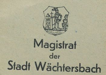 Wappen von Wächtersbach/Coat of arms (crest) of Wächtersbach