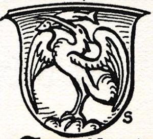 Arms of Engelbert Fischer (Abbot of Aldersbach)