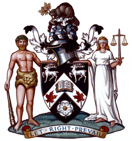 Coat of arms (crest) of Law Society of Upper Canada