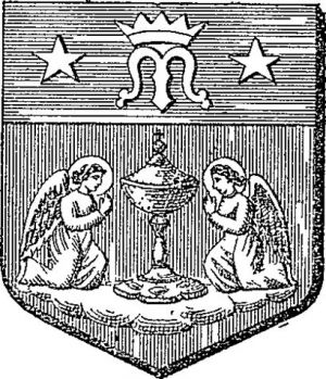 Arms (crest) of François-Antoine-Marie-Ambroise-Benjamin Baduel