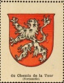 Wappen du Chemin de la Tour nr. 1400 du Chemin de la Tour