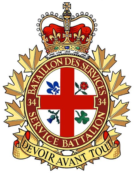 File:34 Bataillon des Services, Canadian Army.jpg