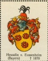Wappen Heusslin von Eussenheim nr. 3529 Heusslin von Eussenheim