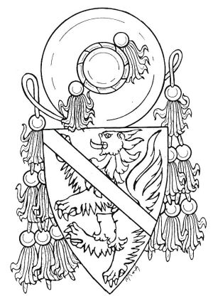 Arms of Nicolas l'Aide de Nonancourt
