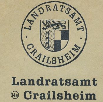 Wappen von Crailsheim (kreis)/Coat of arms (crest) of Crailsheim (kreis)