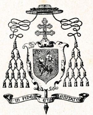 Arms (crest) of Louis-Henri-Joseph Luçon