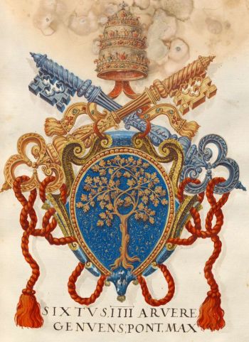 Arms (crest) of Sixtus IV