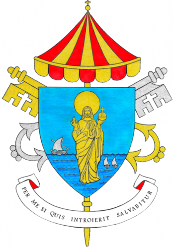 Arms (crest) of Cathedral Basilica of the Holy Saviour, Mazara del Vallo