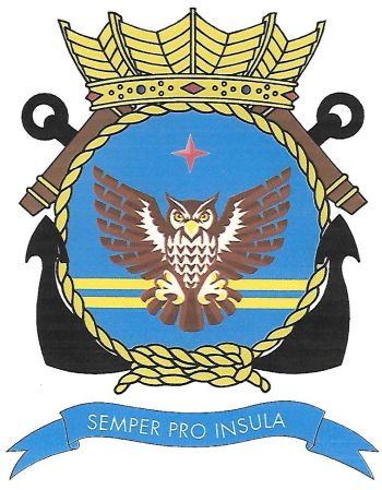 Coat of arms (crest) of the Military of Aruba, Royal Netherlands Navy