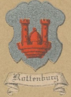 Wappen von Rottenburg am Neckar/Coat of arms (crest) of Rottenburg am Neckar