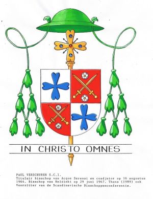 Arms (crest) of Paul Verschuren