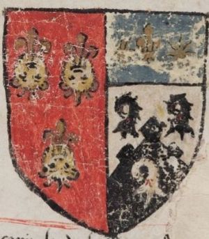 Arms of John Scory
