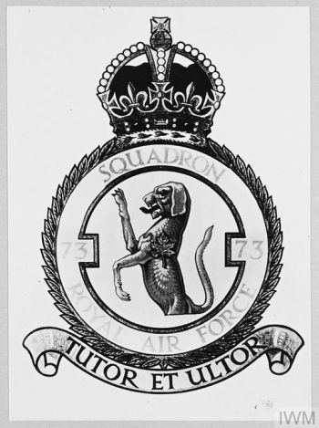Coat of arms (crest) of the No 73 Squadron, Royal Air Force