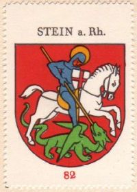 Wappen von/Blason de Stein am Rhein