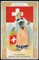 Arms, Flags and Types of Nations trade card Diamantine Switzerland
