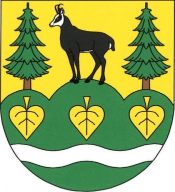 Arms (crest) of Kunratice (Děčín)