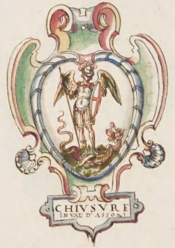 Stemma di Chiusure/Arms (crest) of Chiusure