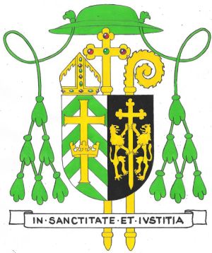 Arms (crest) of John Patrick Carroll