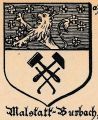 Wappen von Malstatt-Burbach/ Arms of Malstatt-Burbach
