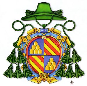 Arms (crest) of Giulio Parisani
