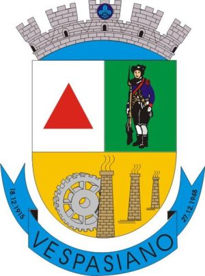 Brasão de Vespasiano (Minas Gerais)/Arms (crest) of Vespasiano (Minas Gerais)