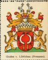 Wappen Grafen von Lüttichau nr. 1540 Grafen von Lüttichau