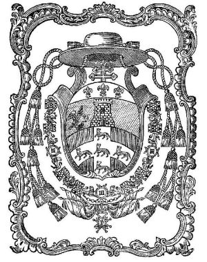 Arms (crest) of Antonio Caballero y Góngora