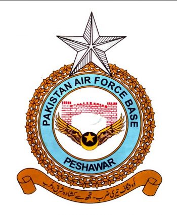 Coat of arms (crest) of Pakistan Air Force Base Peshawar