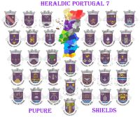 Portuguese heraldry-purpure