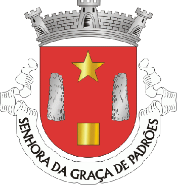Brasão de Senhora da Graça de Padrões/Arms (crest) of Senhora da Graça de Padrões