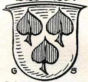 Arms (crest) of Johann Heinrich Tannel