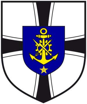 Coat of arms (crest) of the Naval Support Command, German Navy