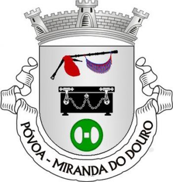 Brasão de Póvoa (Miranda do Douro)/Arms (crest) of Póvoa (Miranda do Douro)