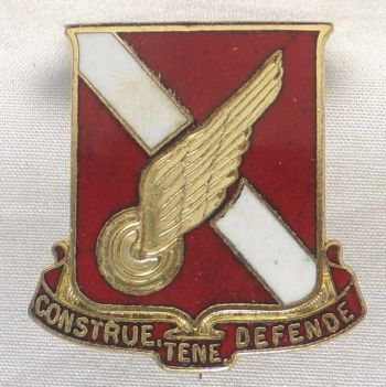 Coat of arms (crest) of 840th Engineer Aviation Battalion, US Army