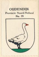 Wapen van Oudendijk/Arms (crest) of Oudendijk