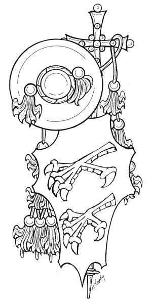 Arms of Hélie de Bourdeilles