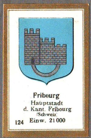 Wappen von Fribourg (Switzerland)/Coat of arms (crest) of Fribourg (Switzerland)