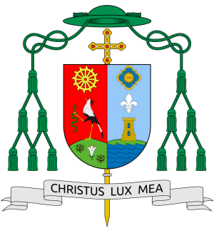 Arms (crest) of John Forrosuelo Du