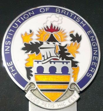 Coat of arms (crest) of Institution of British Engineers