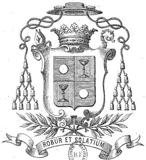 Arms of Joseph-Christian-Ernest Bourret