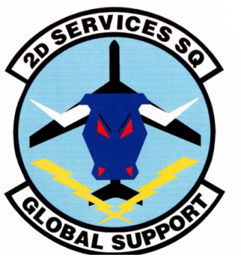 Arms of 3rd Services Squadron, US Air Force