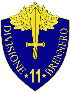 11th Infantry Division Brennero, Italian Army.png