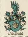 Wappen von Plate nr. 3095 von Plate