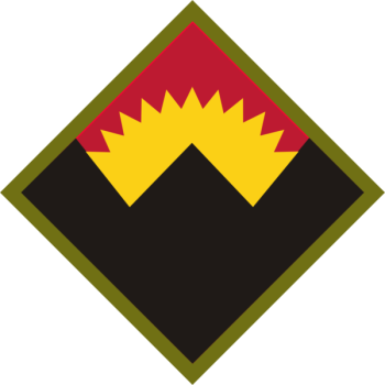 Coat of arms (crest) of the Anti Aircraft Artillery Command Western Defense Command, US Army