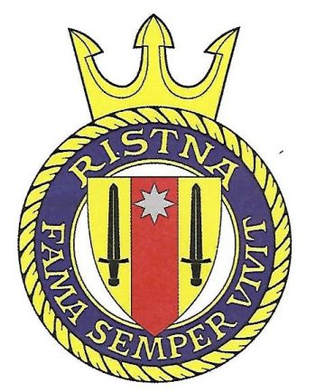 Coat of arms (crest) of the EML Ristna (P422), Estonian Navy
