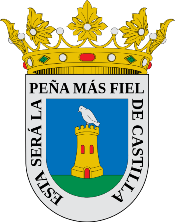 Escudo de Peñafiel/Arms (crest) of Peñafiel
